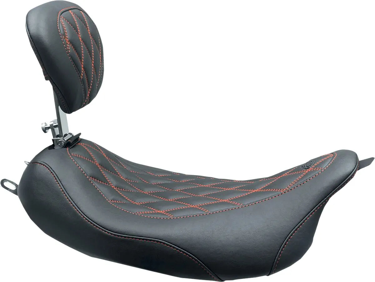 Mustang Wide Tripper™ Solo Seat Sadlar Harley Touring - PE08011377 bild 2 PMIMAGE:3974C4B5F11CC7386D78