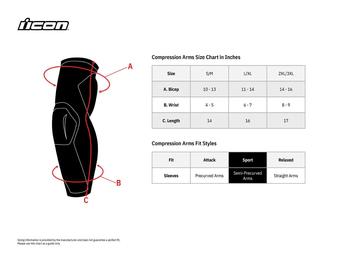 Icon Field Armor™ Compression Sleeve Armskydd - PE27060186 bild 4 PMIMAGE:E783271703D3854E8A04