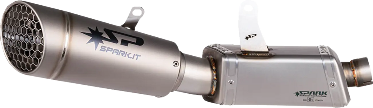 SPARK GRID-O Slip-On Avgassystem Tri 765 ECE - PE18103119 bild 2 PMIMAGE:92A7E6341081DD845B03