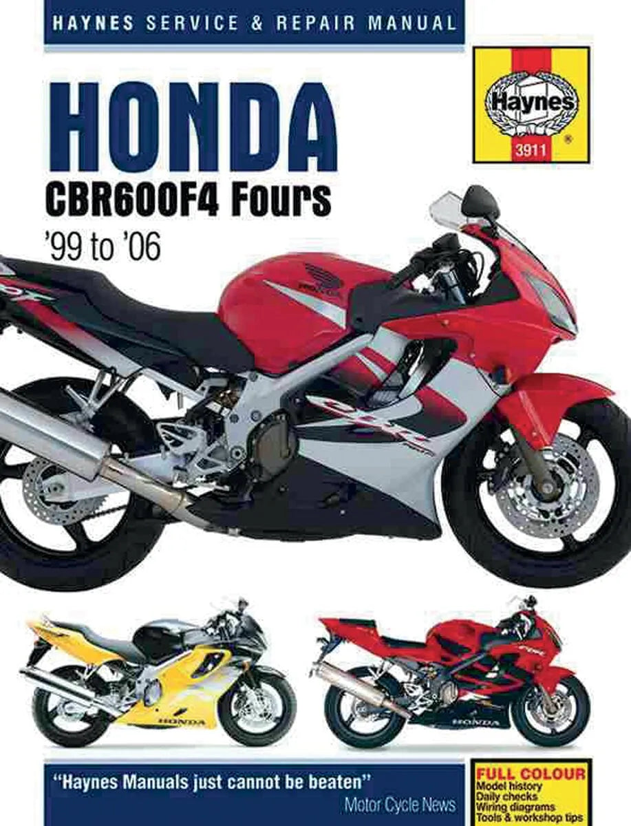 HAYNES Verkstadshandbok Honda CBRF4 - PEHM3911 bild 1 PMIMAGE:158D6E51283072D492C2