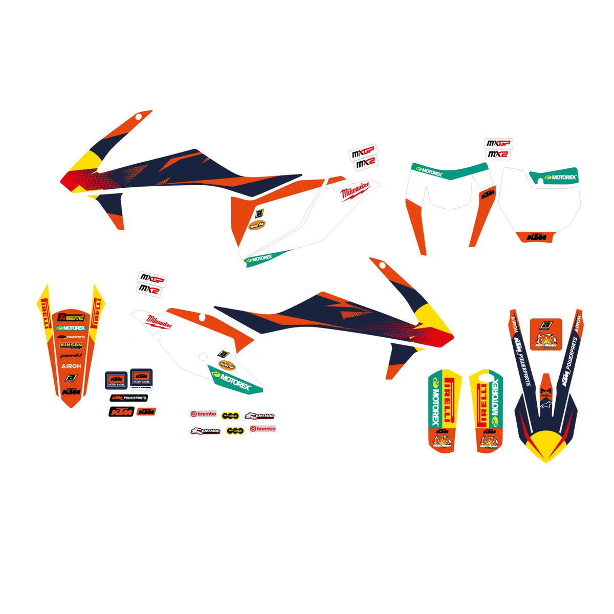 BLACKBIRD RACING Grafik Kit KTM Factory '25 SX' 16-18 - PE43027482 bild 2 PMIMAGE:4955BF7521FCF2385C90
