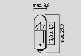 FLOSSER Halogenlampa 12V 5W BA9S 10-pack - PE20600400 bild 2 PMIMAGE:264EF7D4F133E10D7AA5