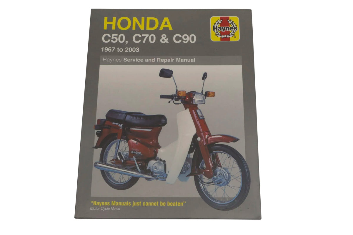 HAYNES Service Manual för Honda C50, C70 & C90 1967-2003 - PE42010304 bild 1 PMIMAGE:8CC617D4C0E9598B43D5