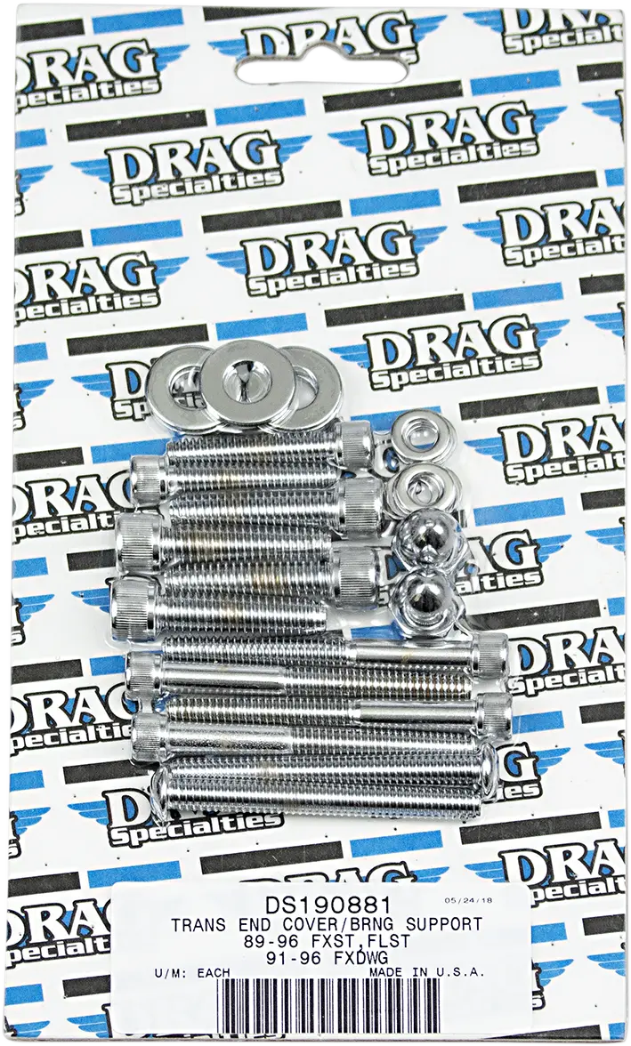 DRAG SPECIALTIES Bultsats till växellådans ändkåpa och lagerstödsplatta - PEDS190881S bild 3 PMIMAGE:27345CF0C90B21BDDFF9
