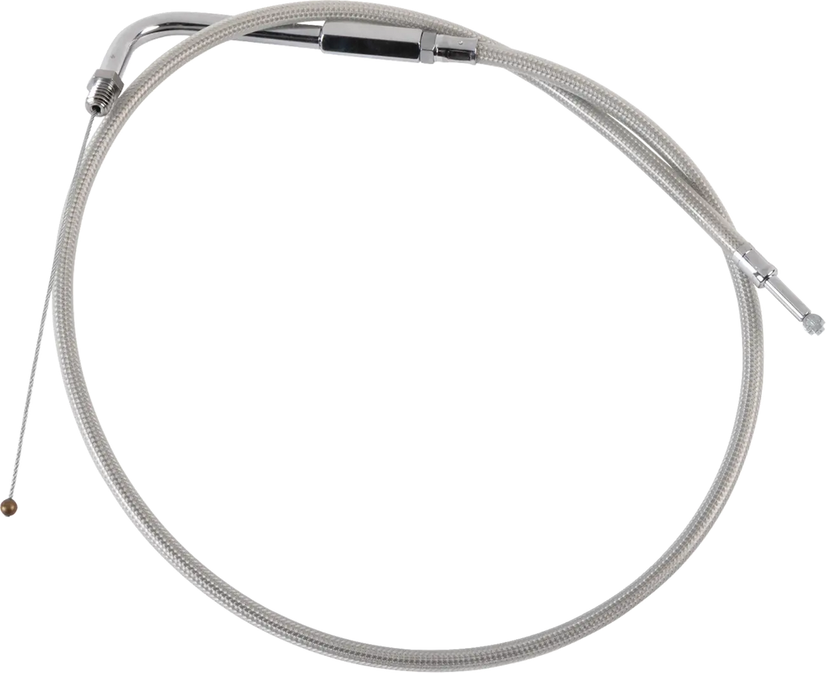 Drag Specialties Stainless Braided Throttle Cable Gasvajrar - PE06500308 bild 1 PMIMAGE:8AD9195256B49EDECCB0