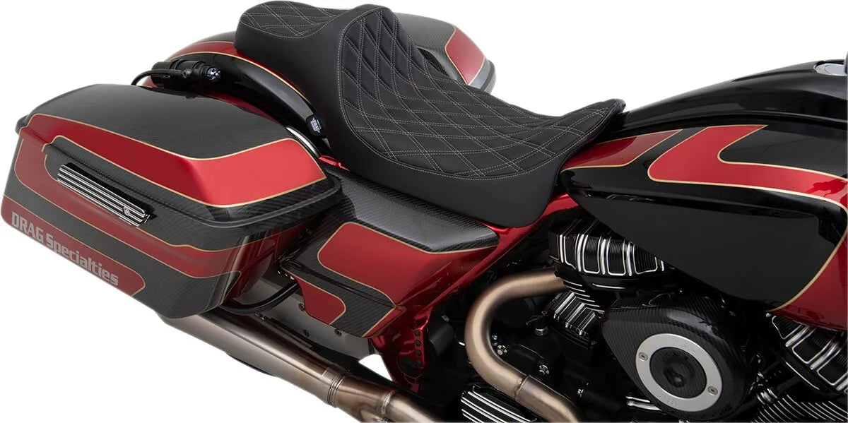 Drag Specialties Seats Extended Reach Predator III Seat Sadlar Harley Touring - PE08011261 bild 2 PMIMAGE:B25B1E0175849CE500CA