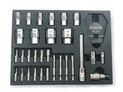 PEDRO'S Pro Bit & Socket Set - 31 delar - PE38120771 bild 2 PMIMAGE:E9ABF00656BC78756C75