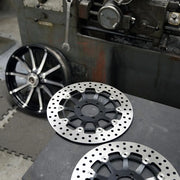 Arlen Ness Factory Replacement Brake Rotor Bromsskivor street – Bak / 300 mm (11-13/16") / Svart/Silver - PE17104579 bild 2 PMIMAGE:9D309EDCD8A31F426B09