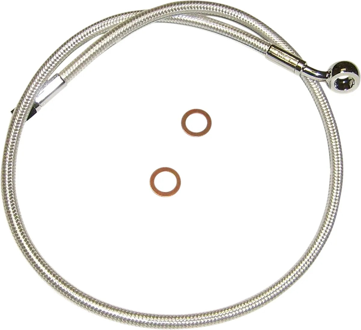 Magnum Shielding Alternate Length Upper Brake Line Bromsslangar rostfritt stål – 81,5 cm (32") / Chrome/Sterling Chromite® II / Upper - PE17416158 bild 2 PMIMAGE:9C71A36A82FE86FB34B2