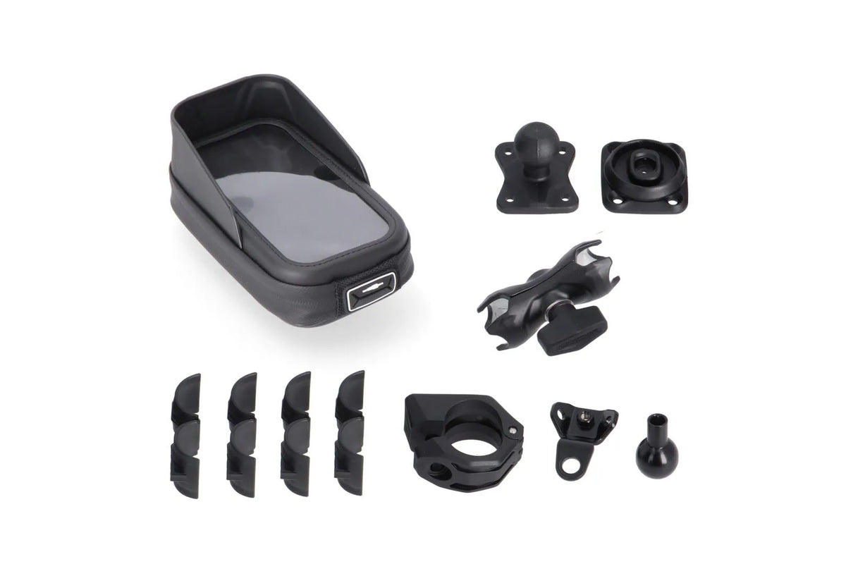 SW-MOTECH universal GPS-fäste med vattentätt telefonfodral - PE35120306 bild 1 PMIMAGE:06C9F12996131395E9EA