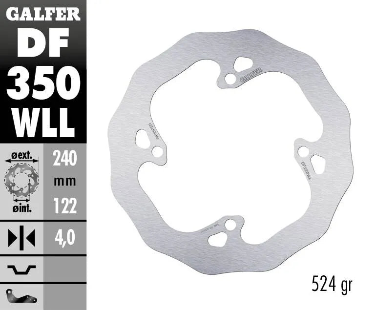 GALFER Wave® Bromsskiva Fast Solid - PE17111734 bild 2 PMIMAGE:7E70024ED9A507318E50
