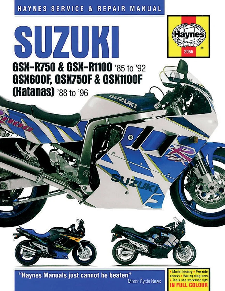 HAYNES Reparationsmanual för Suzuki GSX-R/Katana - PEHM2055 bild 1 PMIMAGE:D5F45C2521EC4D066DCC