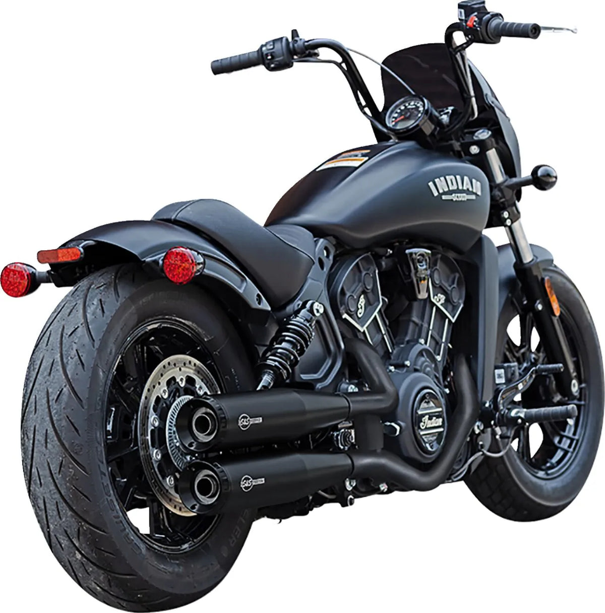 S S Cycle Grand National Slip-On Mufflers Ljuddämpare Street - PE18114520 bild 2 PMIMAGE:2DF24773379FD327AAD5