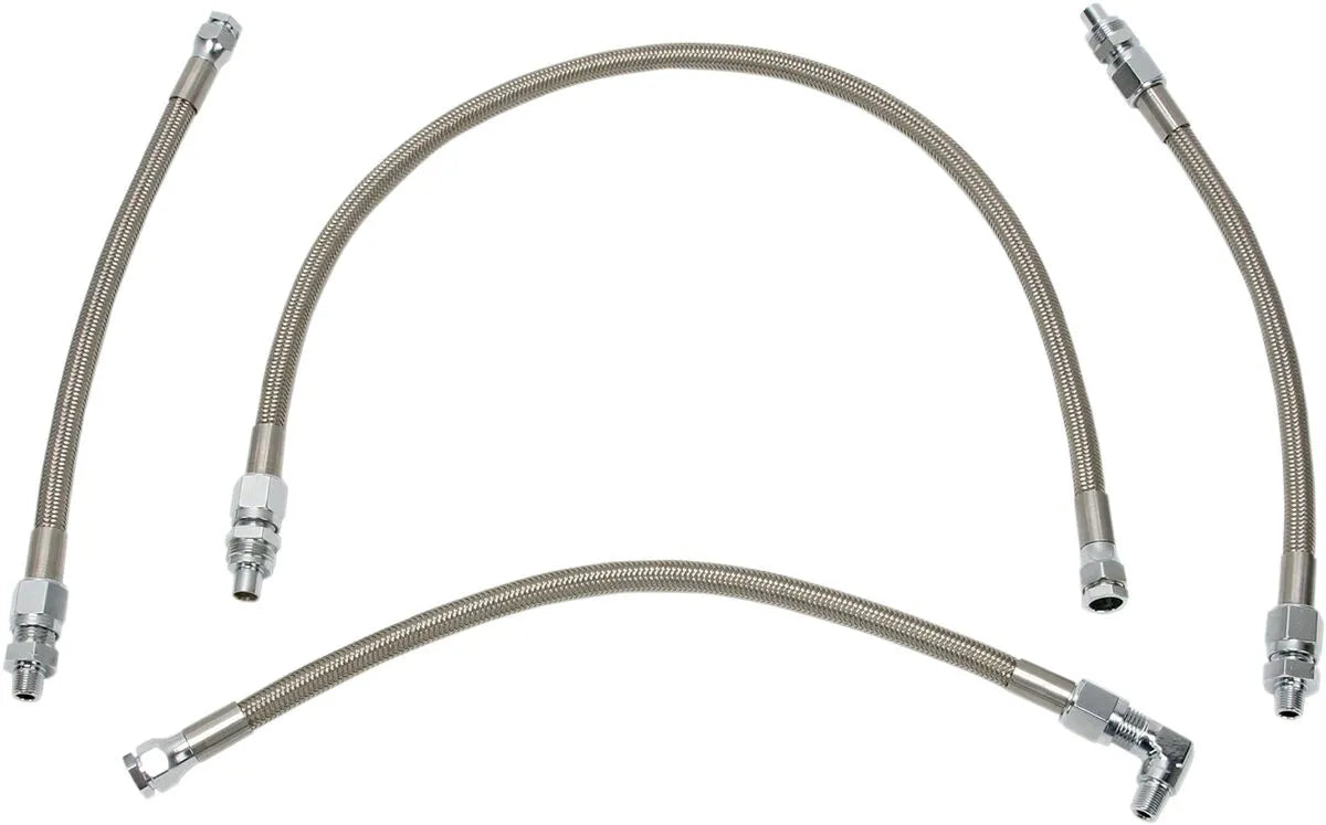 Drag Specialties Stainless Steel Braided Oil Line Kit Oljelinor - PE07110036 bild 1 PMIMAGE:F47FDF507C0233E6CA1D