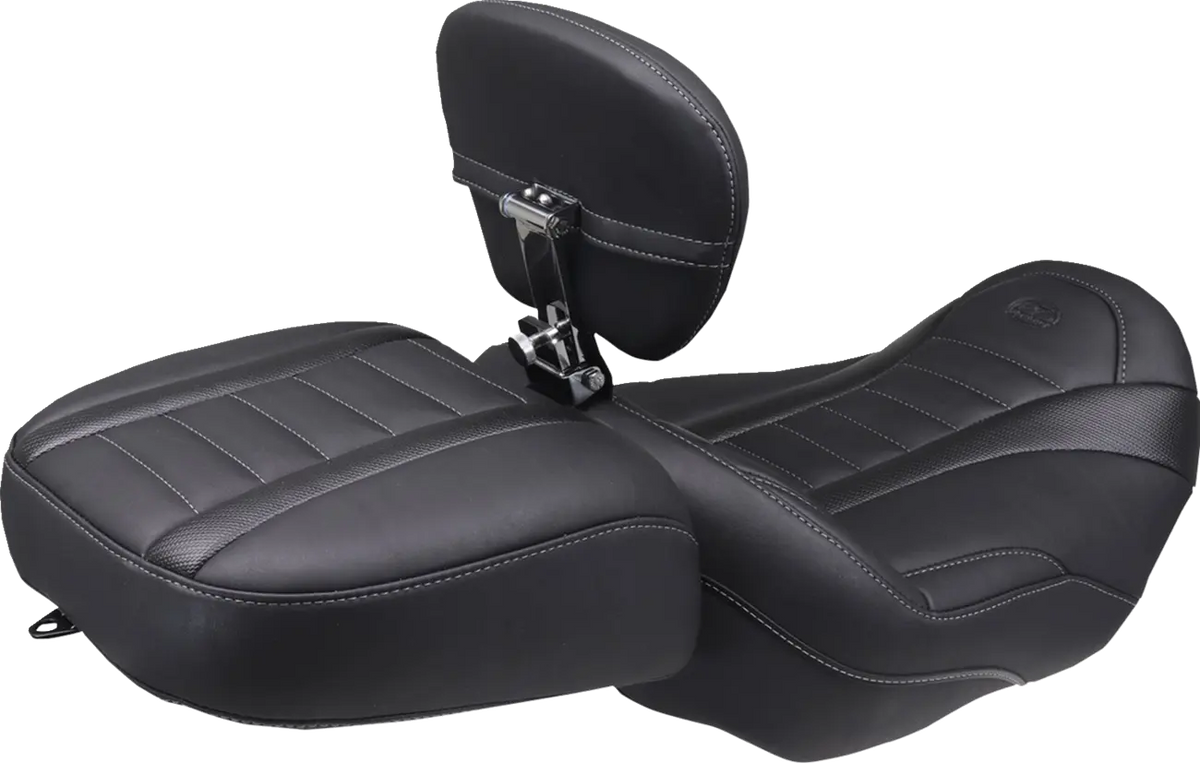 Mustang Deluxe Touring Solo Seat Sadlar Harley Touring - PE08011674 bild 2 PMIMAGE:607FCE6CFC8C3CE780A1