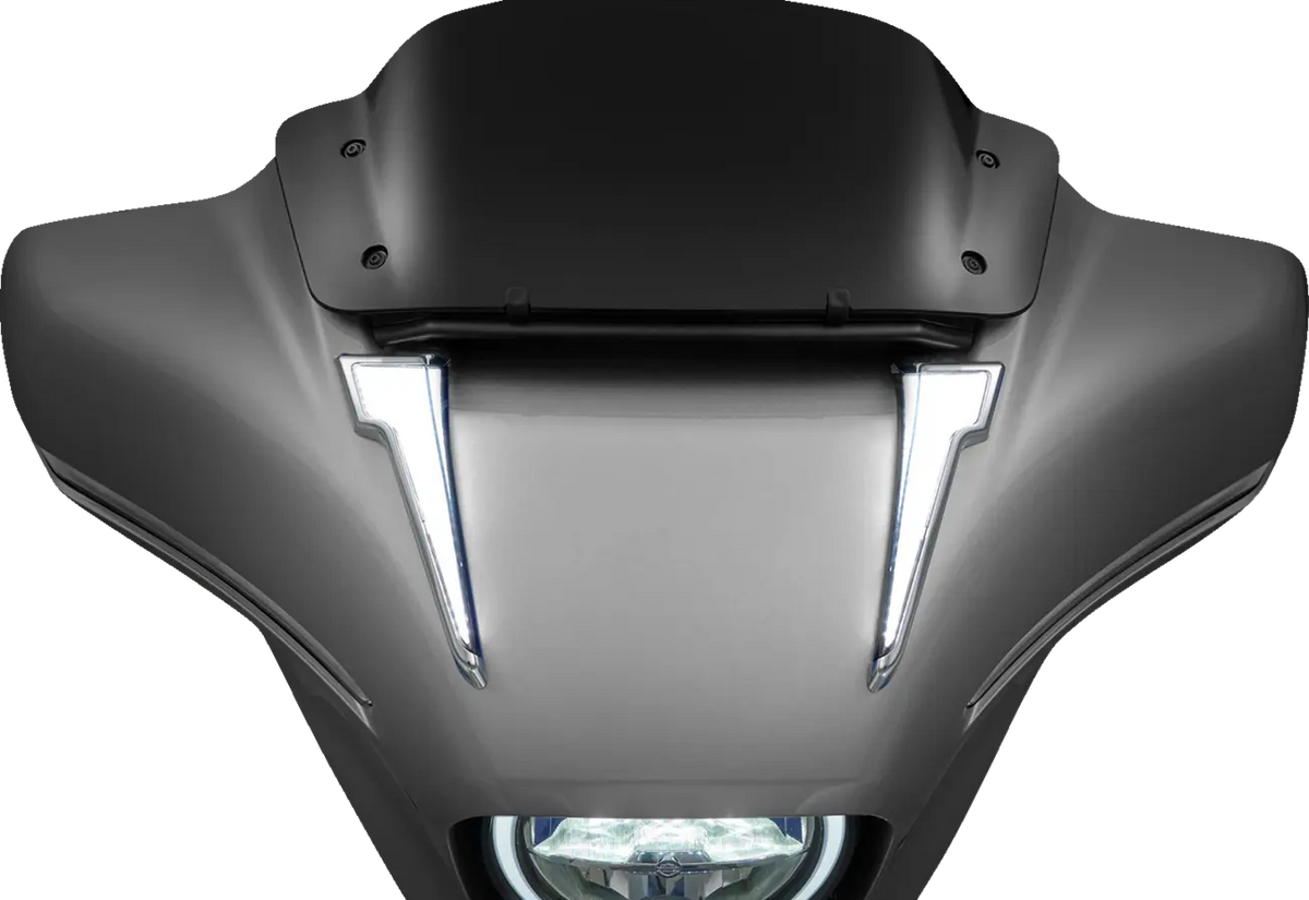 CIRO Quill™ LED Fairing Lights med T-signal för Street Glide krom - PE20403431 bild 2 PMIMAGE:886B9349EF83DB8FE303
