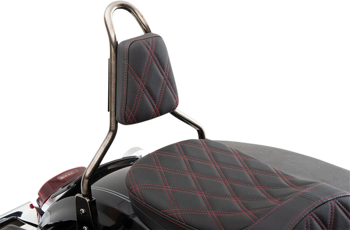 Drag Specialties Seats Tapered Backrest Pad for Round Sissy Bars Ryggstöd för sadlar - PE08220451 bild 1 PMIMAGE:51B2C57428CFA7D3F935
