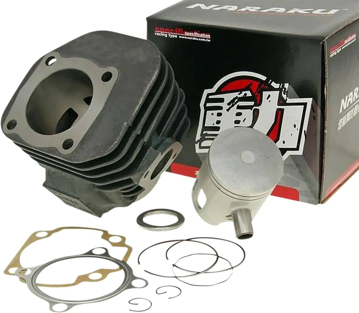 NARAKU Cylinderkit 100cc för Yamaha BWs, Aerox, Minarelli 100 2T - PE09310885 bild 1 PMIMAGE:B276F54263BF56D05C0E