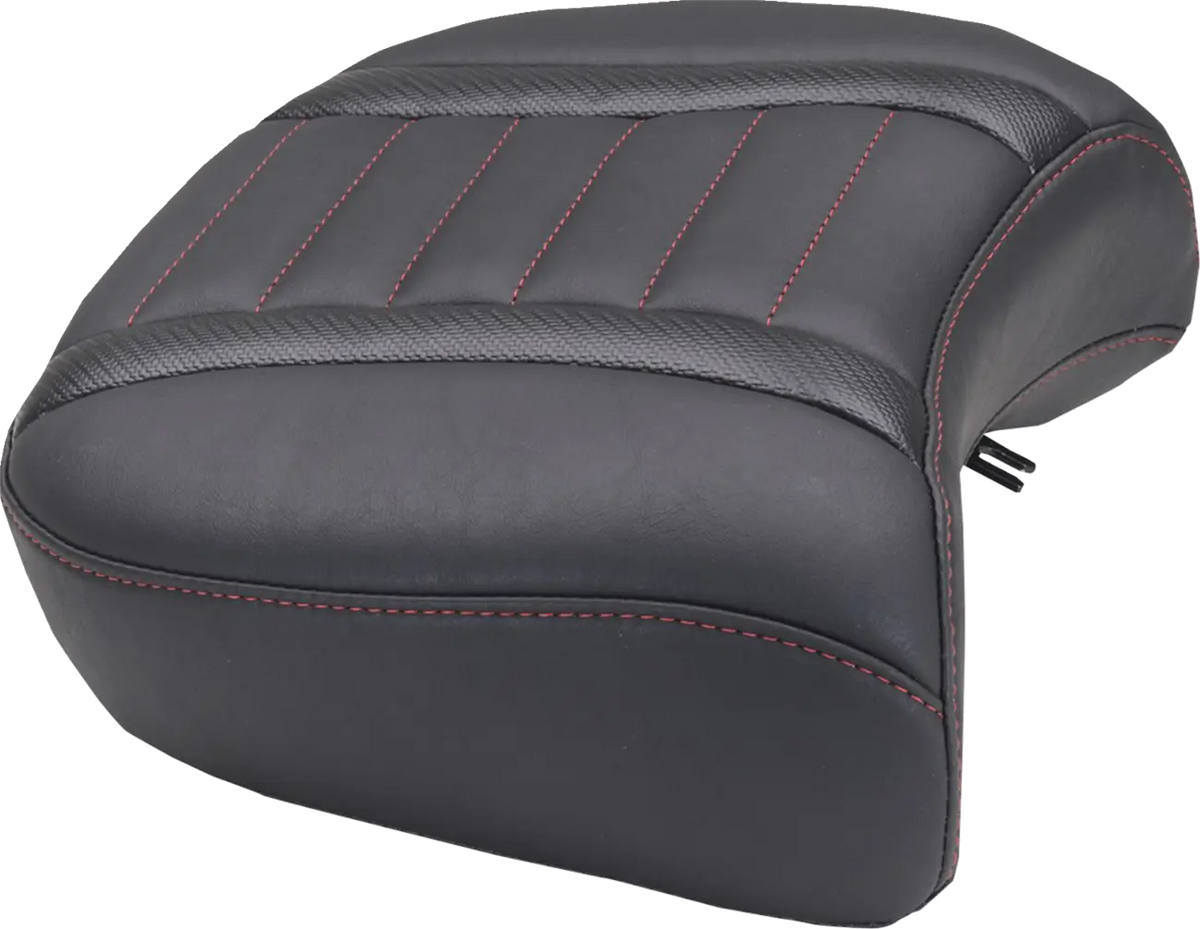 Mustang Wide Deluxe Touring Passenger Seat Sadlar Harley Touring - PE08012124 bild 1 PMIMAGE:BEB05216FE05BEB342E8