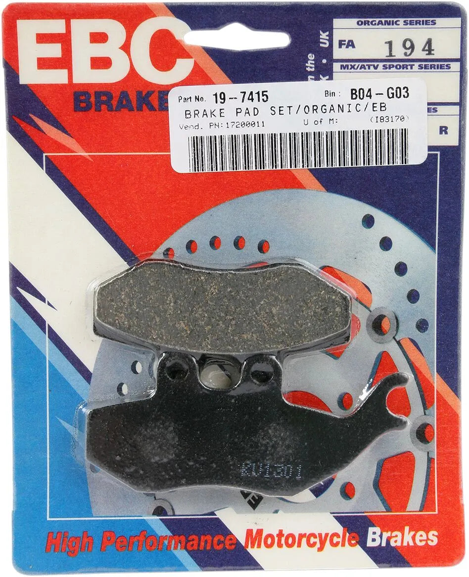 EBC Organic Base FA Bromsbelägg - PE17200011 bild 2 PMIMAGE:88D48C1432A8A6435A06