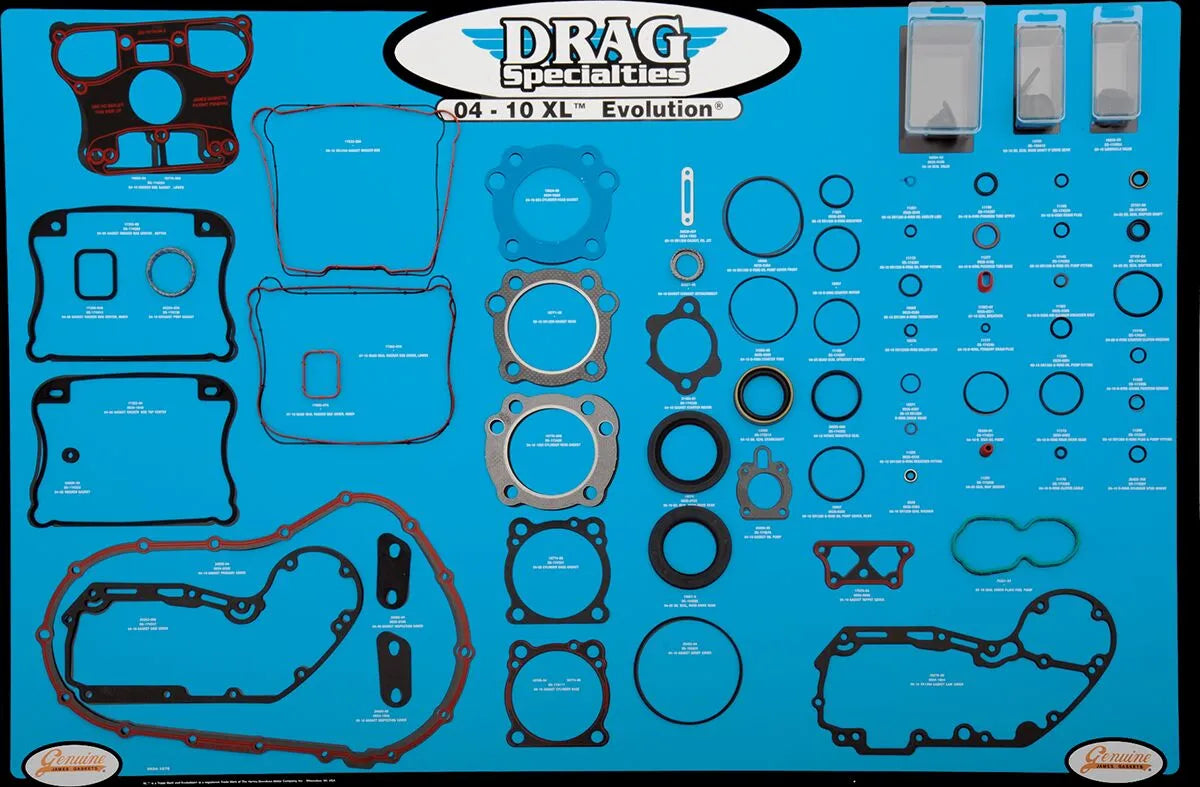 DRAG SPECIALTIES Packningsdisplay för 04-19 XL Evolution - PE09341878 bild 1 PMIMAGE:FF329D8EA214EA59FAA8