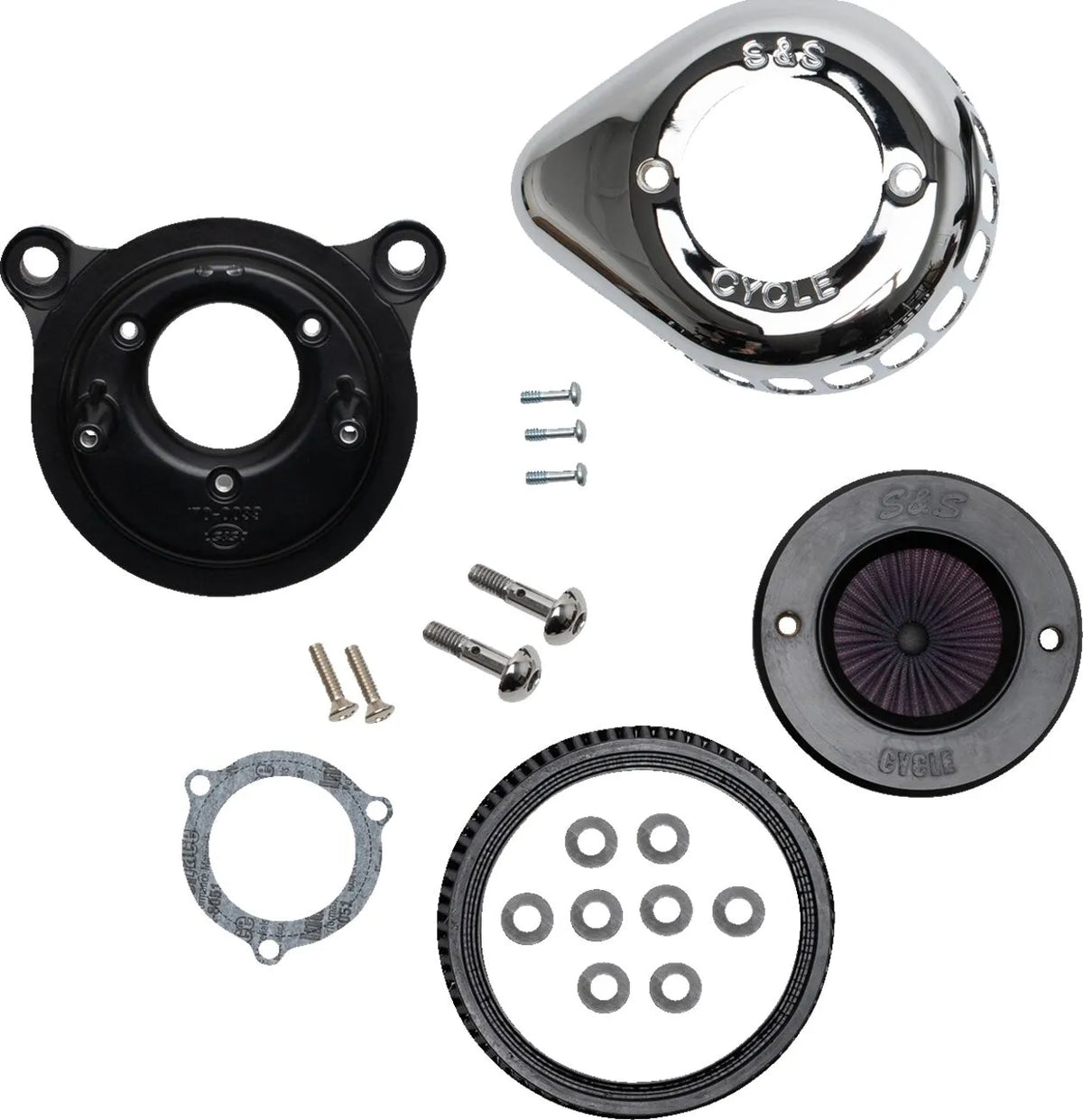S S Cycle Air Stinger Stealth Air Cleaner Kit Luftburkar & tillbehör - PE10102965 bild 1 PMIMAGE:9CD0693F415C7E09284D