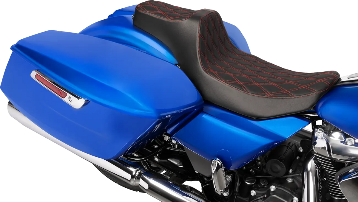 Drag Specialties Seats Extended Reach Predator III Seat Sadlar Harley Touring - PE08012061 bild 2 PMIMAGE:14C51293A06CD6A06744