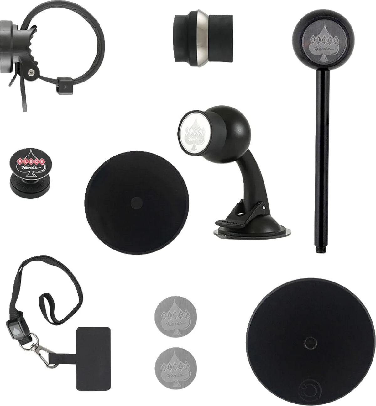 KLOCK WERKS iOmounts® Essentials Collection - Magnetiskt mobilfäste kit - PE06360627 bild 1 PMIMAGE:991FD6C9484A3592A8A9