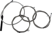La Choppers Complete Stainless Braided Handlebar Cable/Brake Line Kit Broms, kopplingskablar & slangar - PE06621174 bild 1 PMIMAGE:49F0F1C4A02537D32206