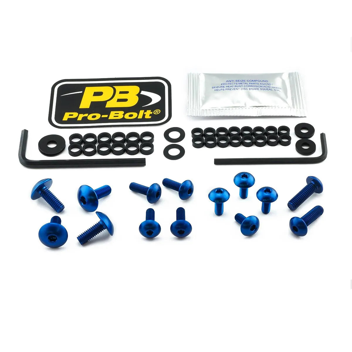 PRO BOLT Aluminium Fairing Bolt Kit för Kawasaki - PE23210504 bild 1 PMIMAGE:A785EAD7D0E673BBEAF8