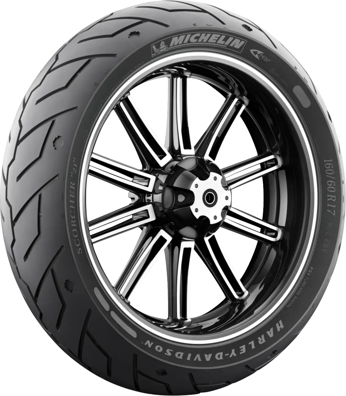 MICHELIN Scorcher 21 Framdäck 160/60 R17 69V - PE03080056 bild 2 PMIMAGE:EDC30D32BF8575FB30E7
