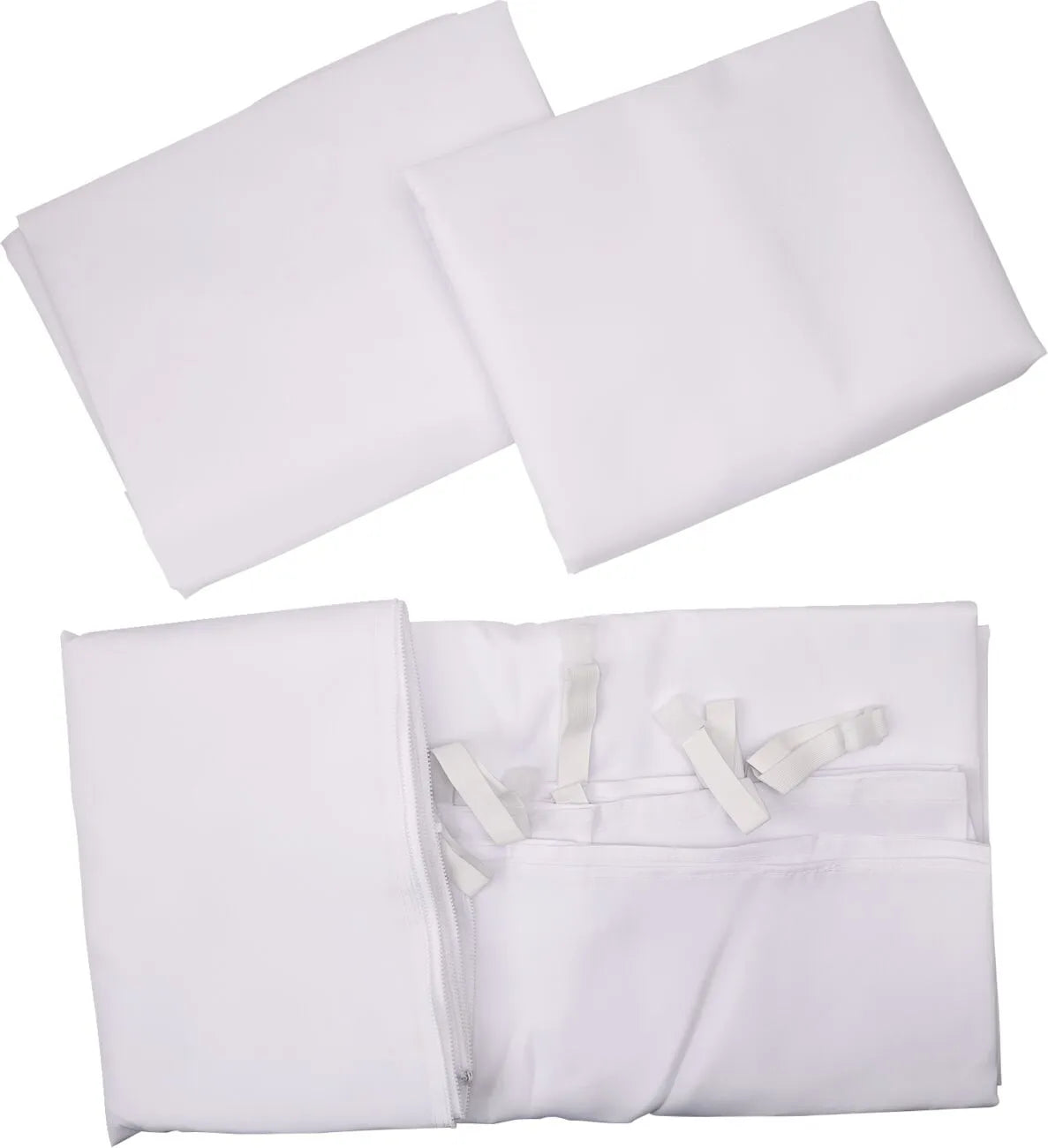 PROMOTIONAL ITEMS VENDOR Canopy Sides - Sidoväggar i vit PVC, set om 3 - PE40300033 bild 1 PMIMAGE:34B9B2C2666478F4FADA