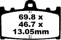 EBC TT Sport Carbon Fusion Bromsbelägg - PE17220282 bild 1 PMIMAGE:A4BB836D202A7AF65433