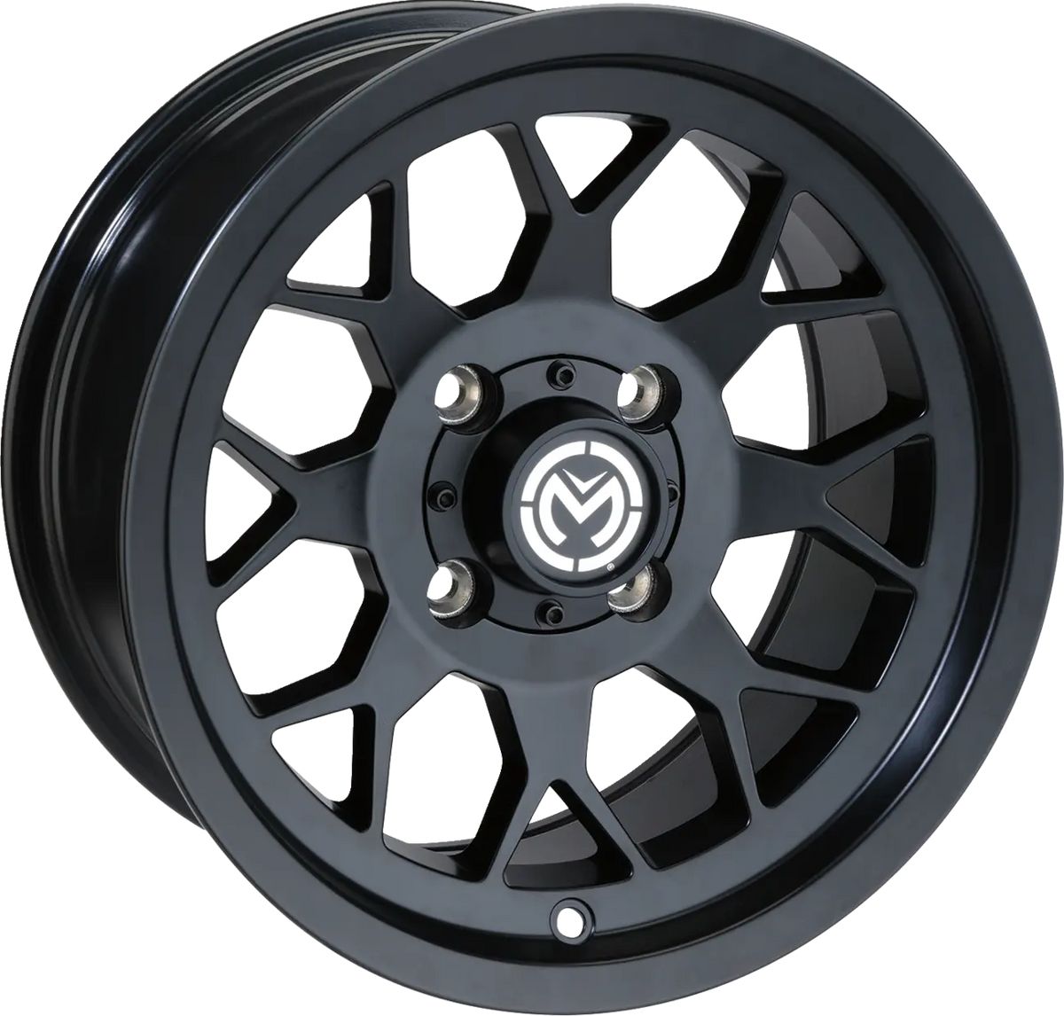 MOOSE OFFROAD FOUR WHEEL 27X Fälg 12x7 4/110 Matt Svart - PE02301544 bild 2 PMIMAGE:75EAB034BB524B48B40B
