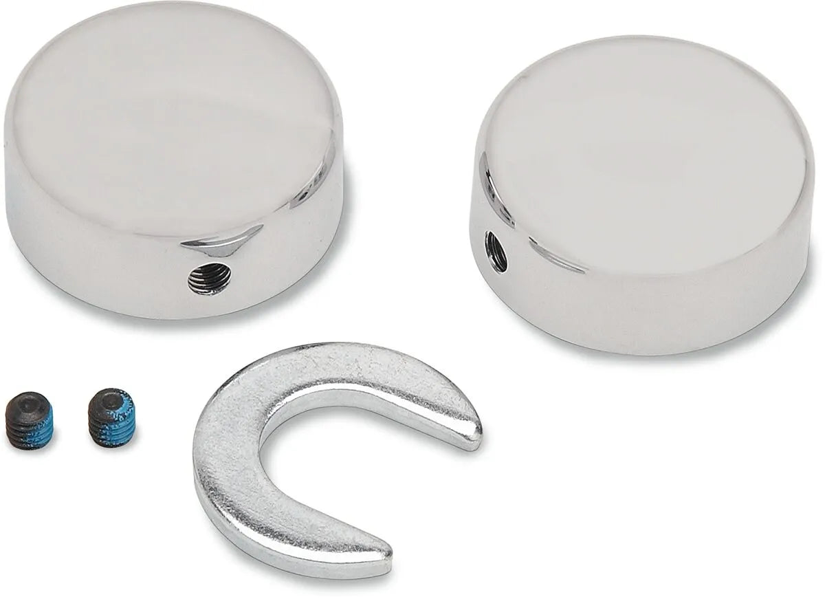 DRAG SPECIALTIES Swingarm Pivot Bolt Covers krom - PE13030025 bild 1 PMIMAGE:D0D6B1957370929A2E87