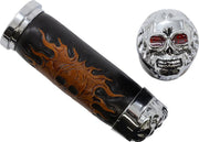 Drag Specialties Skull Grips Handtag - PEDS243256 bild 2 PMIMAGE:95AE015217F2D7C04796