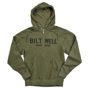 BILTWELL Stencil Zip Hoodie Olive S - PE30507113 bild 1 PMIMAGE:8C73545FF9C7A2E5C734