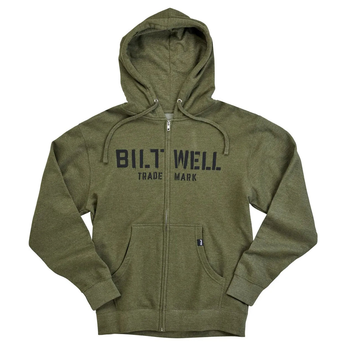 BILTWELL Stencil Zip Hoodie Olive S - PE30507113 bild 1 PMIMAGE:8C73545FF9C7A2E5C734