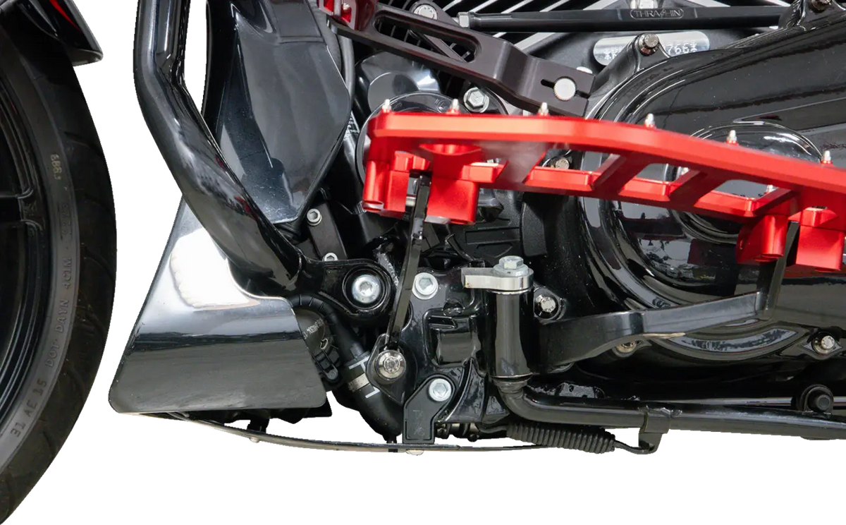 Thrashin Supply Co Forged Carbon Fiber Skid Plate Motorskydd - PE05062532 bild 2 PMIMAGE:784E5C4E36526865DCF6