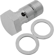 Drag Specialties Universal Chrome Steel Banjo Bolt Tillbehör bromsledningar - PEDS098115 bild 1 PMIMAGE:525CEF119CEA93F0F5CC