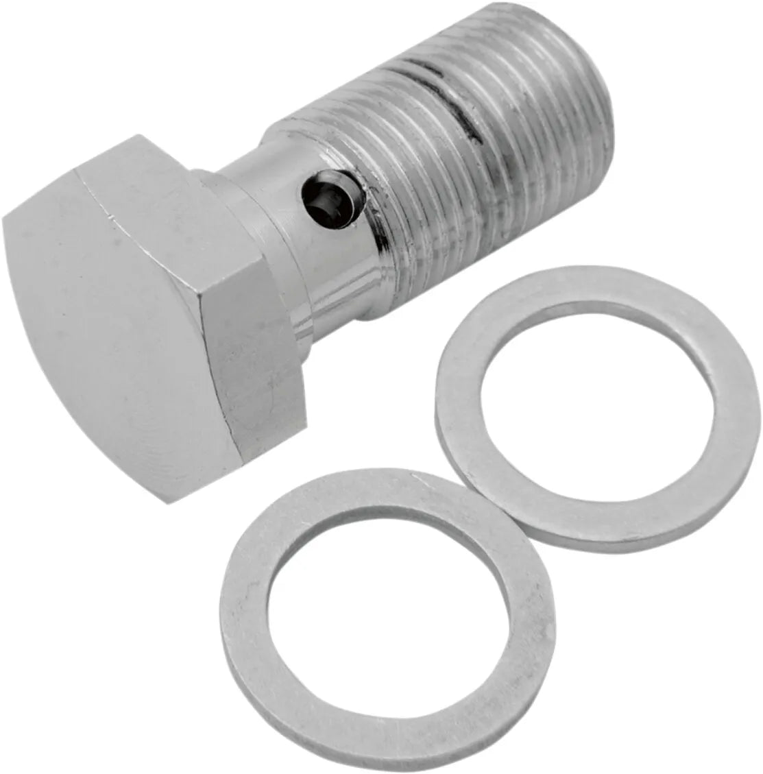 Drag Specialties Universal Chrome Steel Banjo Bolt Tillbehör bromsledningar - PEDS098115 bild 1 PMIMAGE:525CEF119CEA93F0F5CC