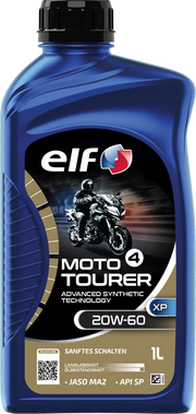 Elf Moto 4 Tourer XP 20W-60 DE ADV SYN Oil 4-takts oljor - PE36011117 bild 1 PMIMAGE:498DA68653F928B06D24