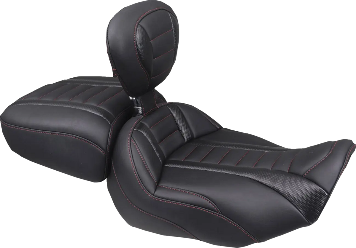 Mustang Deluxe Touring Solo Seat Sadlar Harley Touring - PE08012160 bild 1 PMIMAGE:ECE578191E236A00286E