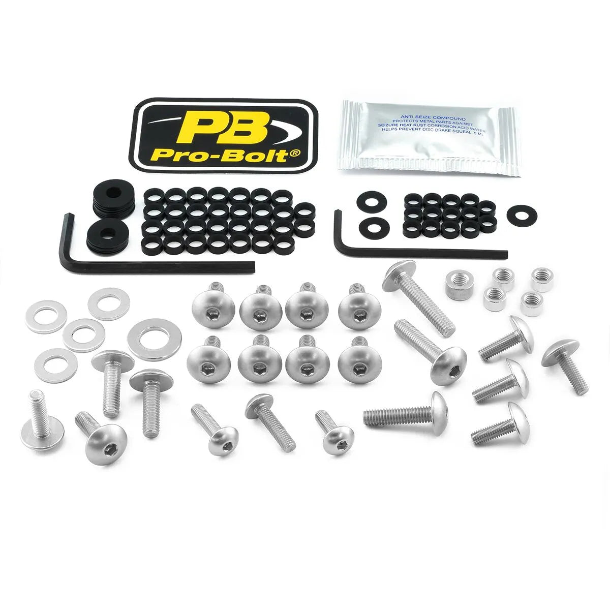 PRO BOLT Aluminium Fairing Bolt Kit för Kawasaki - PE23210513 bild 1 PMIMAGE:BF2224A2F0F60958D98E