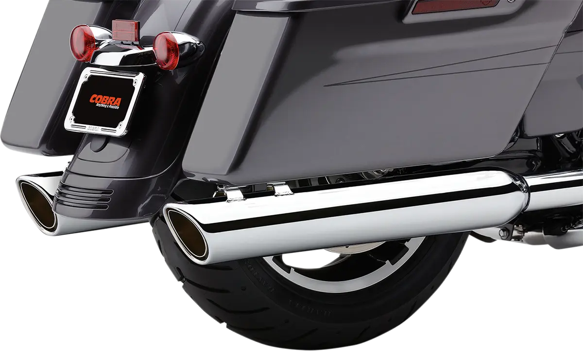 Cobra 909 Twin Slip-On Mufflers Ljuddämpare Harley - PE18010841 bild 2 PMIMAGE:EBACD7690981036B7630