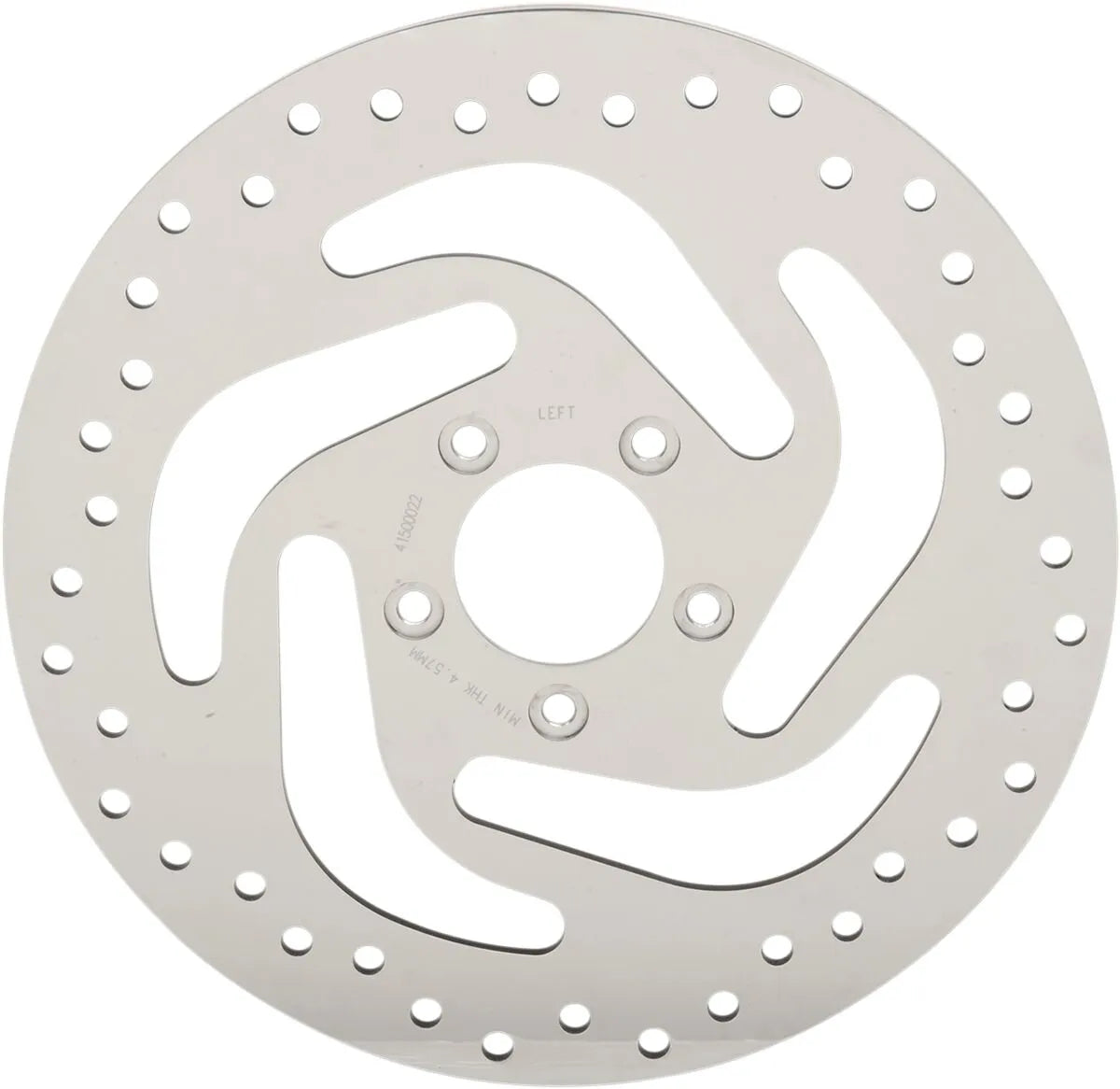Drag Specialties Polished Stainless Steel Drilled Brake Rotor Bromsskivor street - PE17103048 bild 1 PMIMAGE:FEE6B33CA96E58BB5762