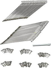 Drag Specialties Chrome and Stainless Steel Spoke Set Ekrar & nipplar - PEDS380140 bild 1 PMIMAGE:700EB75FC271A8C8E886
