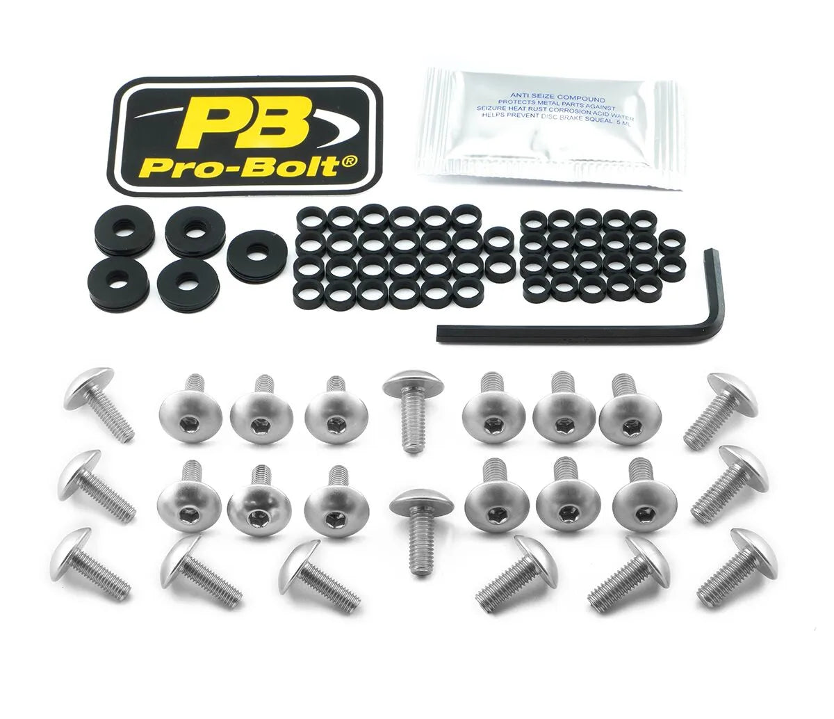 PRO BOLT Aluminium Fairing Bolt Kit för Kawasaki - PE23210498 bild 1 PMIMAGE:856FB18F8A9AA60026C5