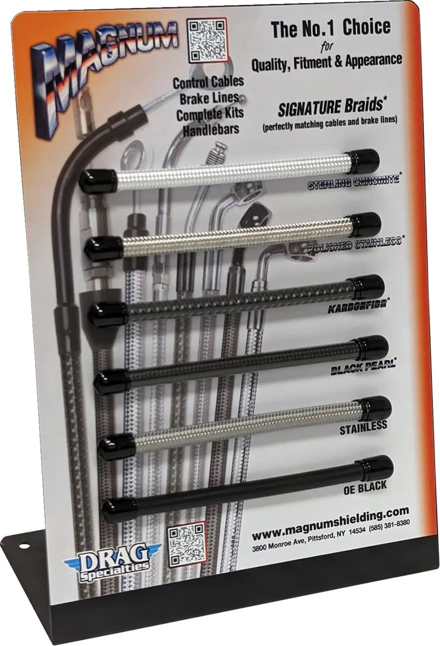 MAGNUM SHIELDING Display med flätor - PE99030753 bild 1 PMIMAGE:E1249A86A3FC7DA11DFF