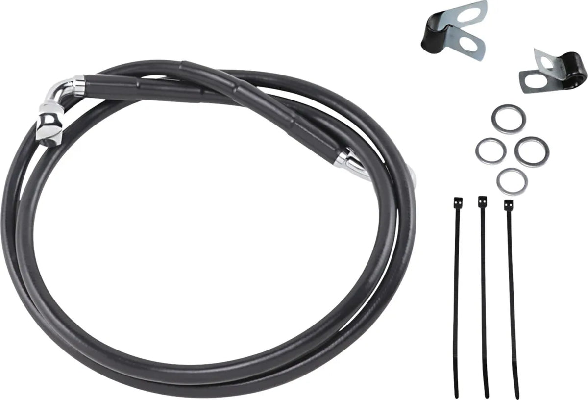 Drag Specialties Stainless Steel Brake Line Kit Bromsslangar rostfritt stål - PE17412550 bild 1 PMIMAGE:54B624F34FCEEBCCE40A